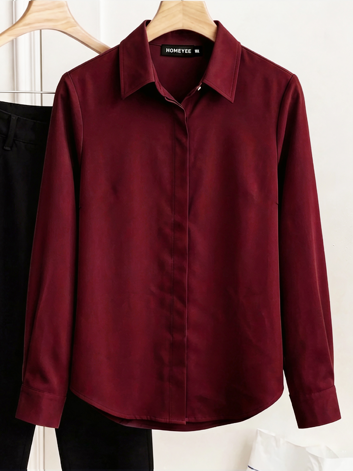 Plus Size Long Sleeve Shirt
