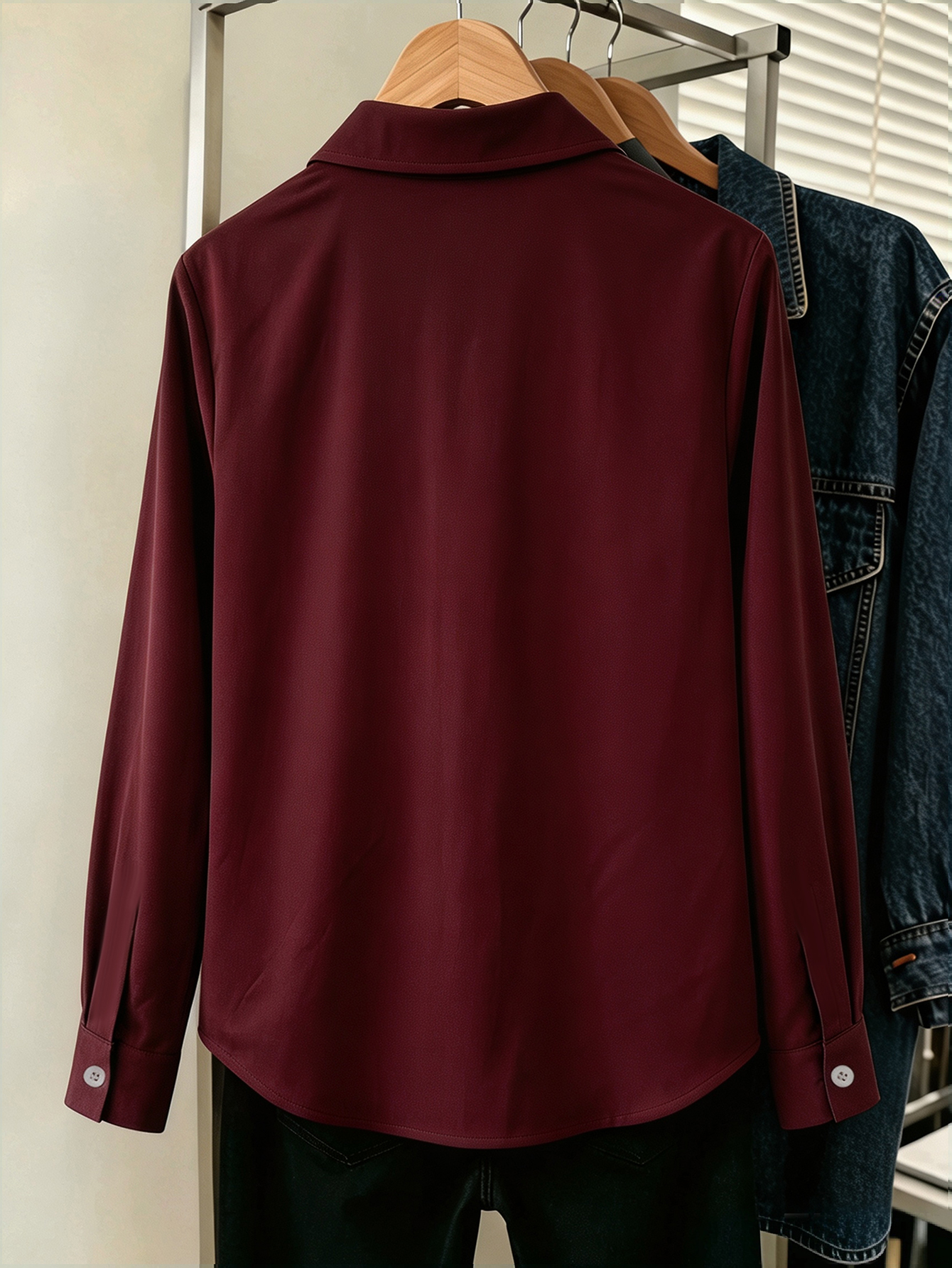 Plus Size Long Sleeve Shirt