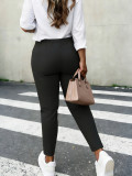 Plus Size Women Casual Long Pants