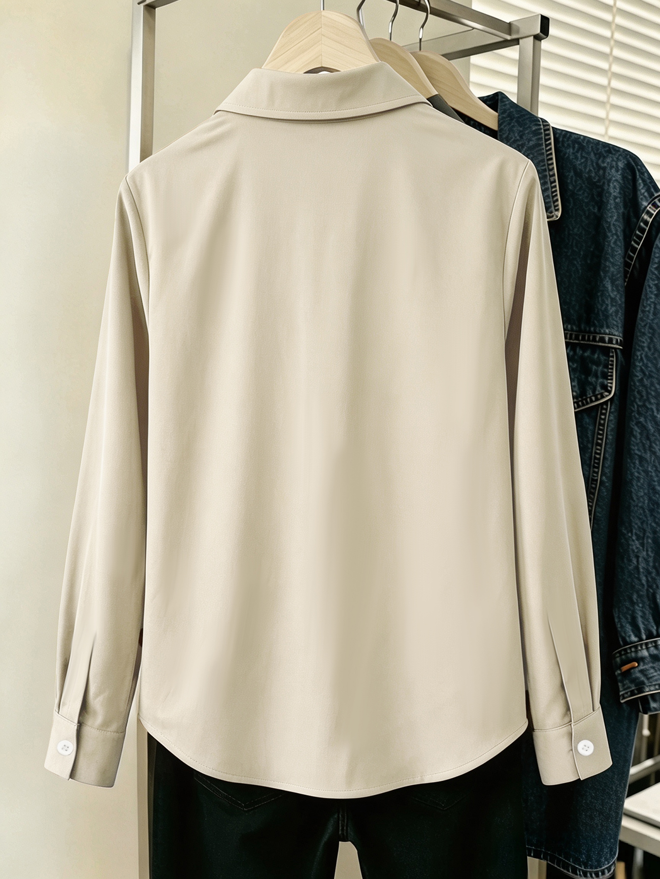 Plus Size Long Sleeve Shirt