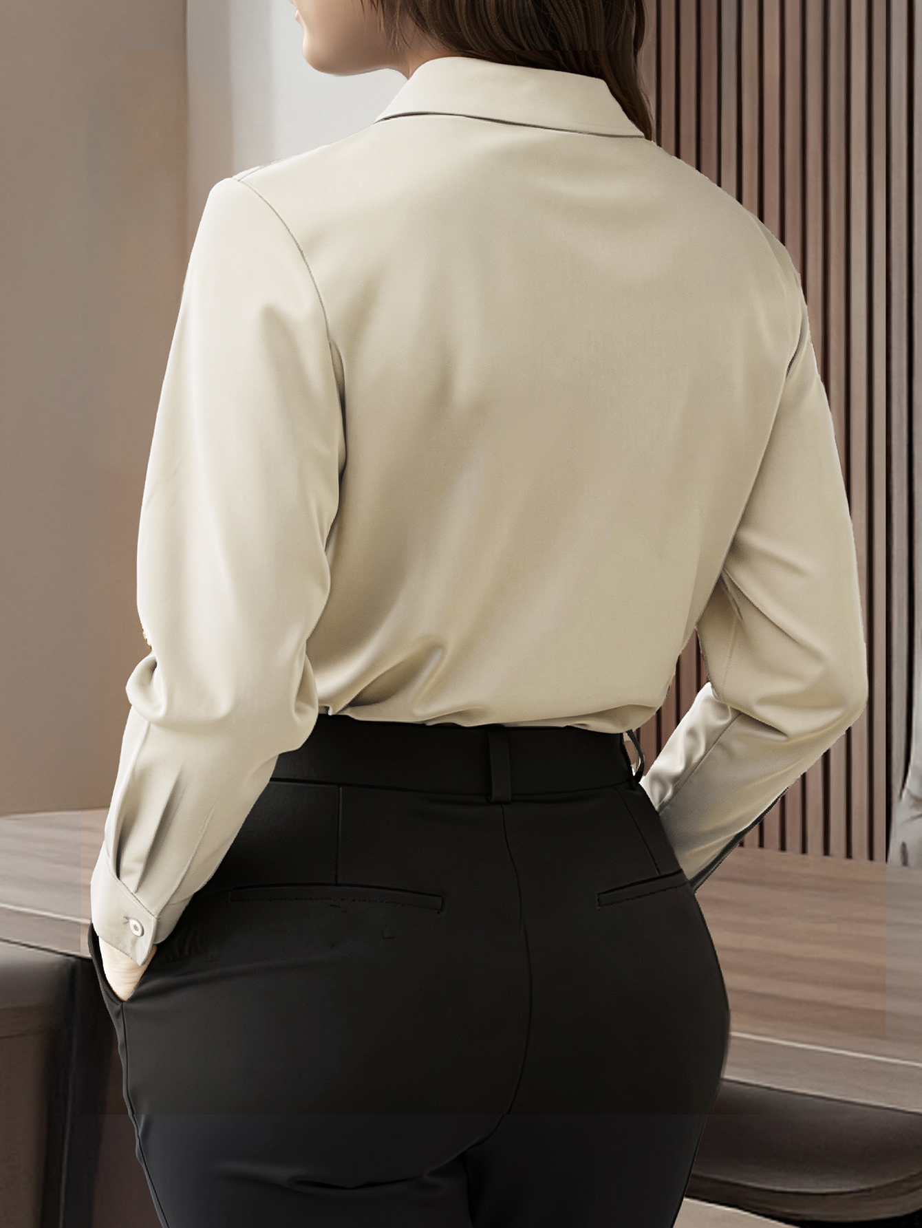 Plus Size Long Sleeve Shirt