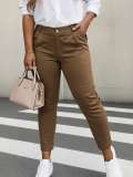 Plus Size Women Casual Long Pants