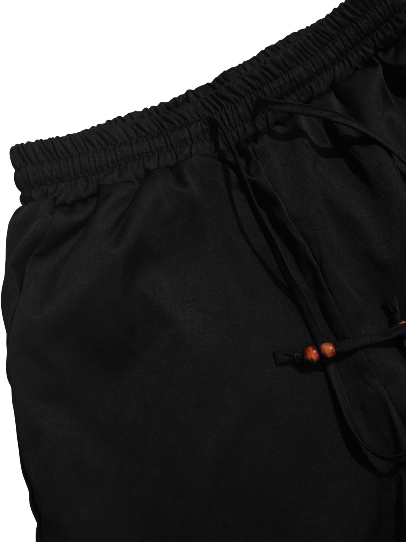 Lace-Up Sleeveless Top & Shorts Two-Piece Set