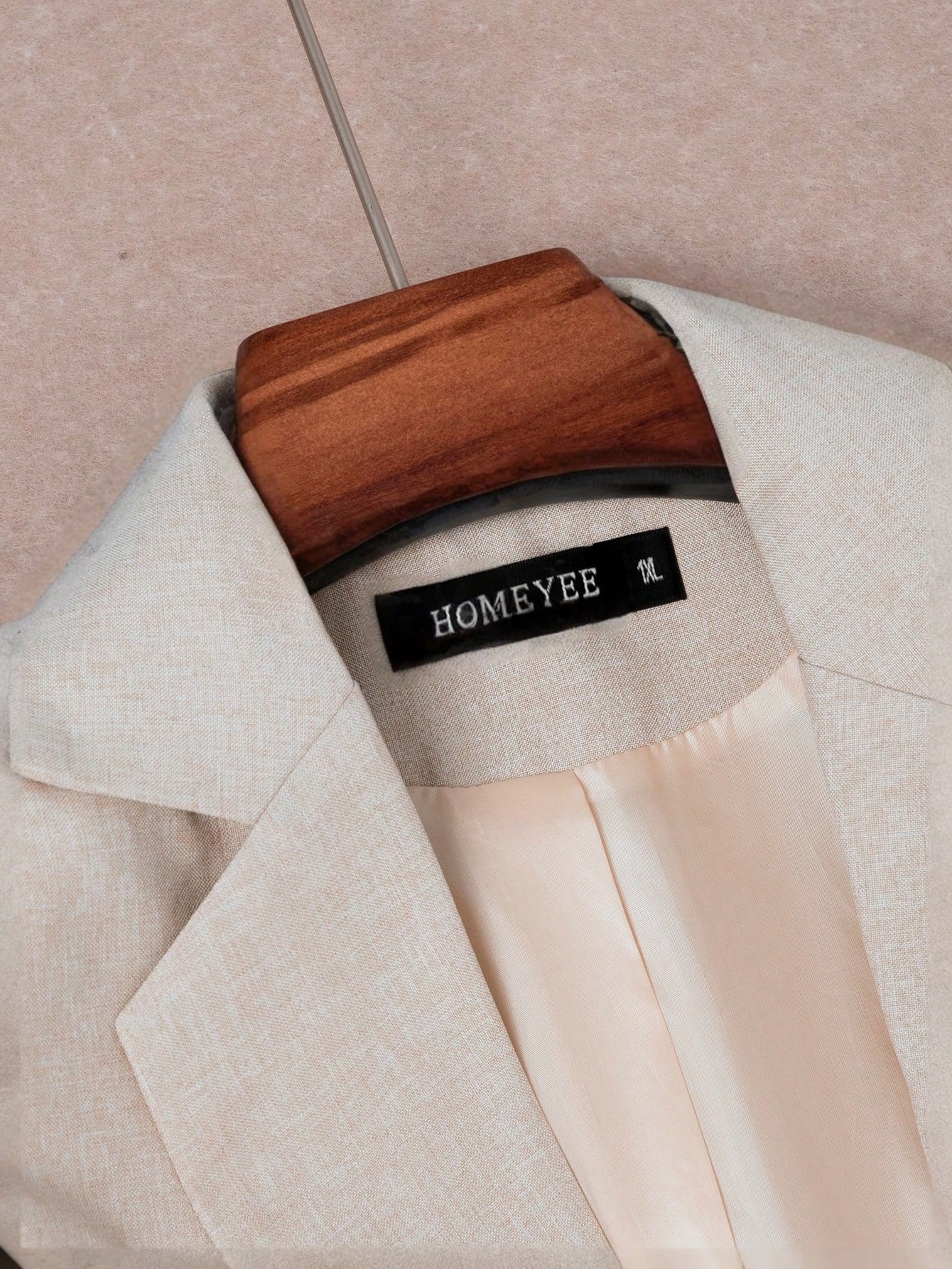Plus Size Patchwork Blazer with Pockets