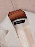 Plus Size Women Casual Patchwork Blazer With Pockets