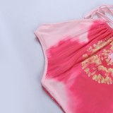 Women Floral‑Print Cami Tank Top