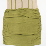 Women's Fashion Round Neck Sleeveless Bodycon Mini Dress