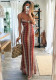 Women Summer Woven Strap Dress