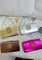 Women French‑Style Sparkling Rhinestone‑Embellished Velvet Mini Handheld Evening Bag Women French‑Style Sparkling Rhinestone‑Embellished Velvet Mini Handheld Evening Bag