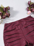 Women's Summer Fashion Slim Waist Snakeskin Faux Leather Sexy Shorts