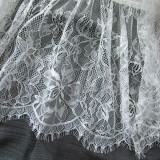 Women Lace Underwire Waist‑Cinching See‑Through Sexy Cami Nightgown