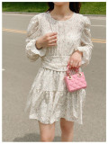 Women's Summer Jelly Mini Bag, Kids' Bag Diamond-Quilted PVC Pearl Crossbody Bag