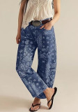 Women Spring Casual Denim Pants
