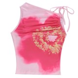 Women Floral‑Print Cami Tank Top