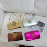 Women French‑Style Sparkling Rhinestone‑Embellished Velvet Mini Handheld Evening Bag