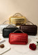 Women Croc‑Embossed Formal Party Clutch Evening Bag