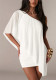 Women One‑Shoulder Cover‑Up Elegant Bodycon Dress