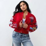 Fall/Winter Women's Casual Zip Baseball Jacket