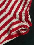 Summer Women’s Holiday Striped Sexy Square Leg Shorts
