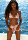 Women’s Two-Piece Lace-Up Push-Up Holiday Swimsuit