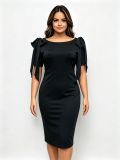 Women Short Sleeve Casual Dress