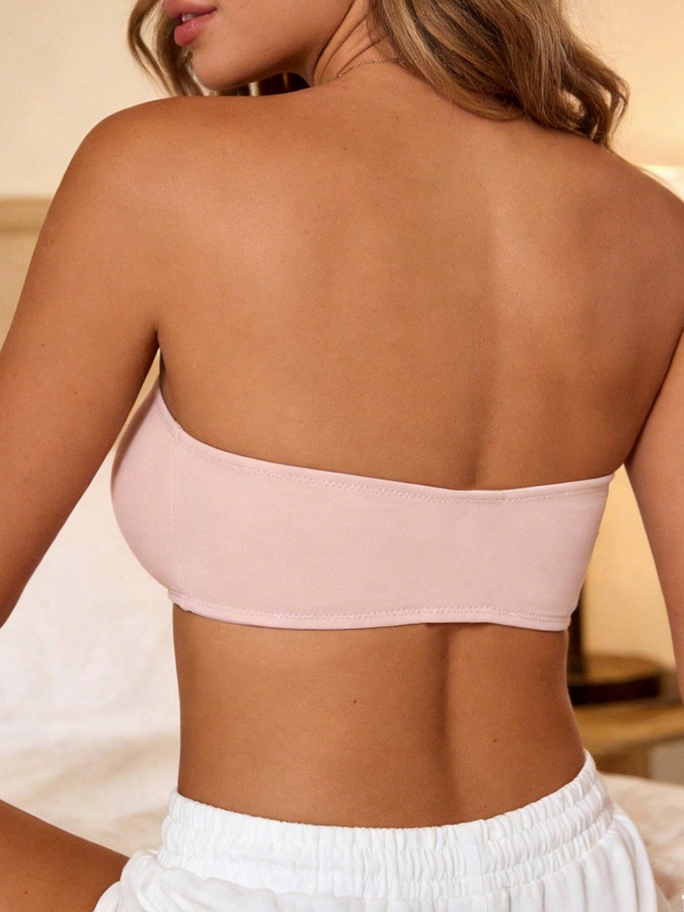 Strapless Wireless Detachable-Strap Invisible Bra