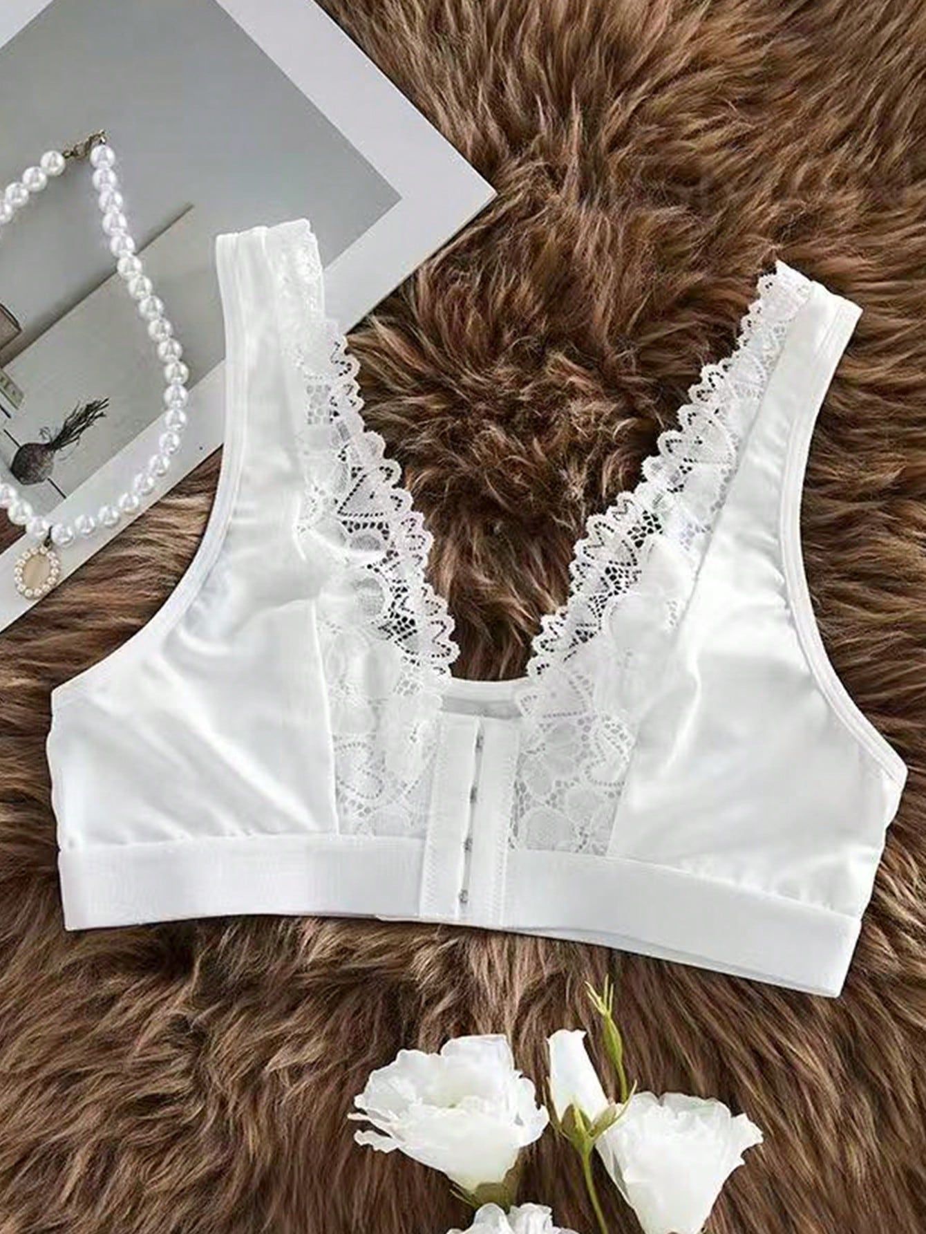 Tank-Style Lingerie Bra for Intimate Wear