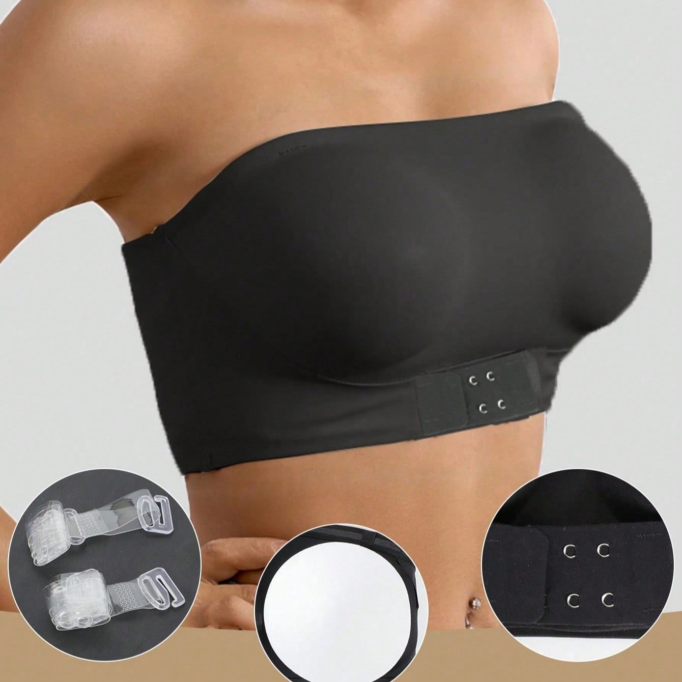 Strapless Invisible Wedding Bra for Formal Dresses