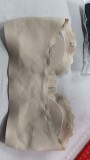 Women Front‑Closure Non‑Slip Strapless Black Wireless Bra