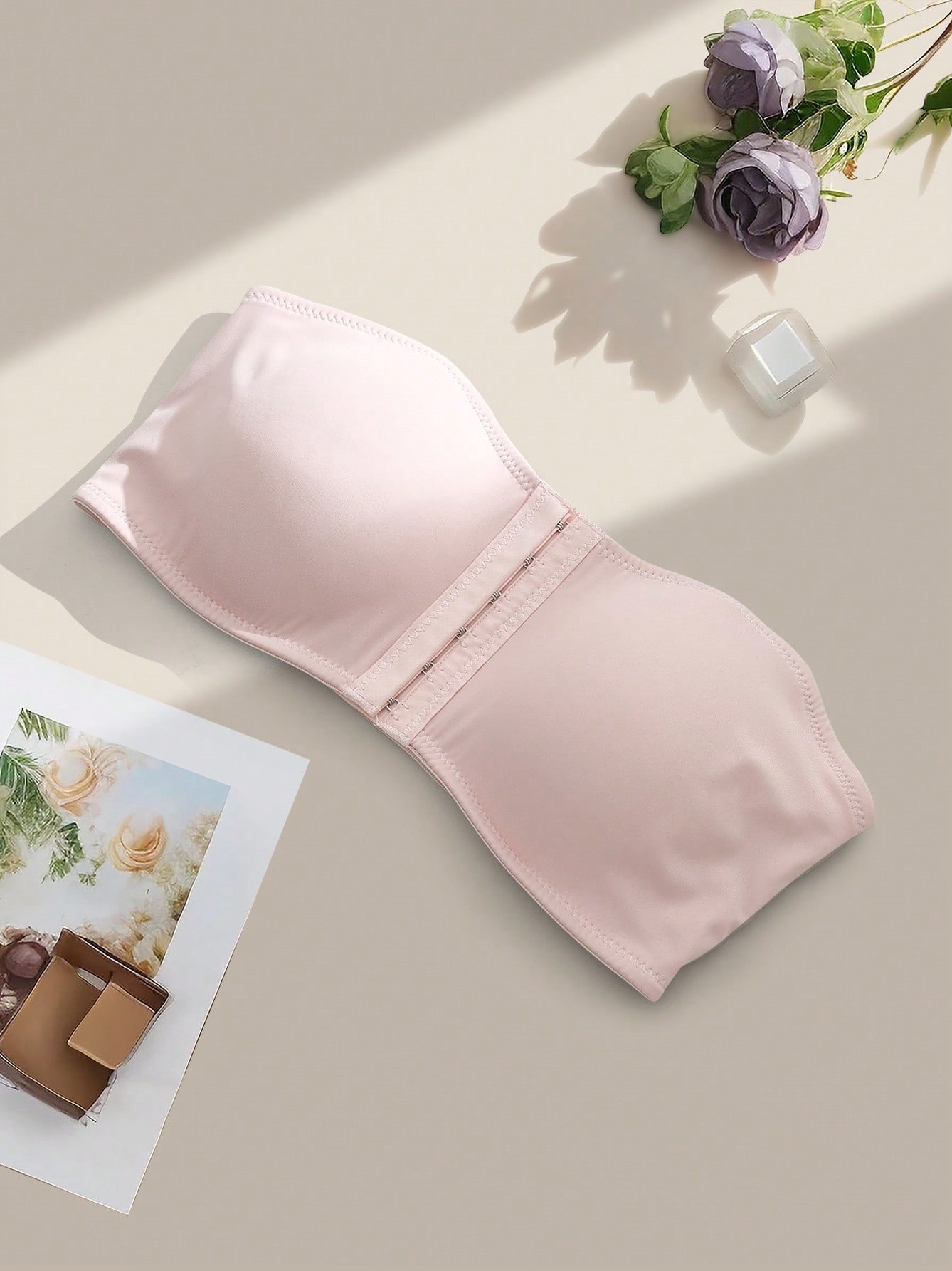 Strapless Wireless Detachable-Strap Invisible Bra
