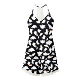 Women’s Sexy Strappy Lingerie Homewear Set