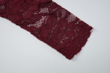 Spring Women’s Fashionable Off Shoulder Lace Slim Fit Top