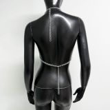 Women’s Sexy Multi Layer Leather Hollow Out Camisole Party Top