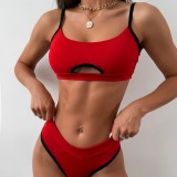 Women’s Fashionable Casual Two Piece Bikini Beach Swimsuit