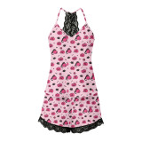 Women’s Sexy Strappy Lingerie Homewear Set