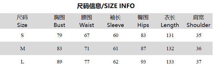 V-Neck Long-Sleeve Pleated Dress for Autumn