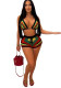 Women Sexy Backless Bikini & Shorts Swimsuit Two‑Piece Set