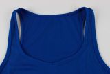 Women U‑Neck Basic Sleeveless Cami Tank Top