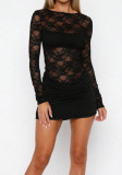 Women’s Long Sleeve Bodycon Mini Dress