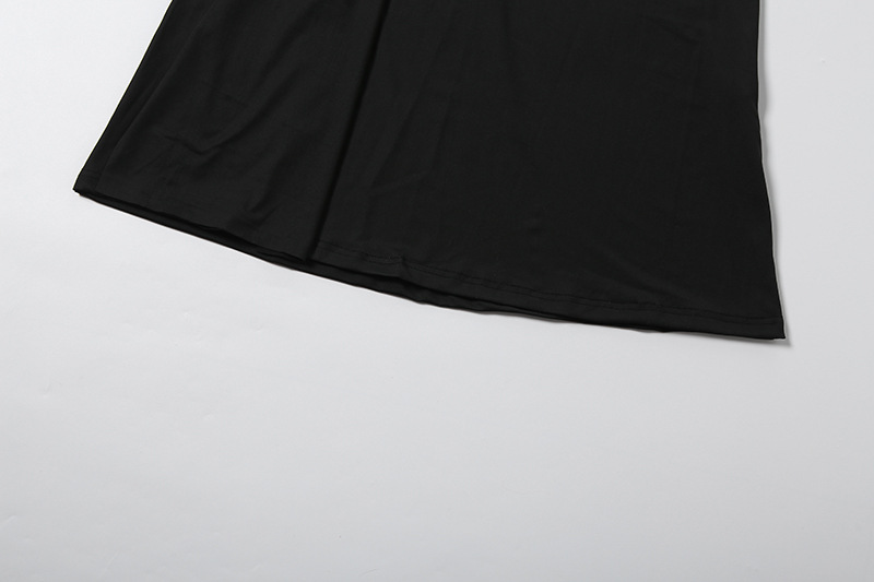 Solid Slim Fit Pleated Dress for Summer Parties