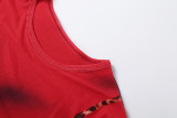 Summer Women’s Sexy Slim Fit See Through Printed Bodycon Mini Dress