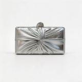 Women Ruched One‑Shoulder Crossbody Evening Bag
