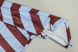 Women’s Plus Size Stripe Color Block Casual Holiday Print Two-Piece Skirt Set