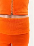 Women Fall Winter Casual Skull Rubber Print Patchwork Top and Bell Bottom Pant Two Piece Set