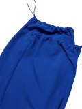 Autumn Winter Women’s Casual Loose Long Sleeve Zip Up Jacket Wide Leg Pants Two Piece Set