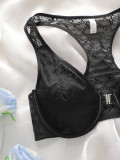 Women’s Fashion Sexy Push Up Underwire Bar Bra