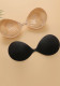 Women’s Seamless Silicone Adhesive Bra Pads Round Cup Push Up Strapless Bra