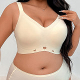 Plus Size Women’s Seamless Adhesive Wireless Bra