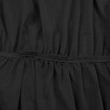 Women Sexy High Neck Backless Ruched Mermaid Maxi Dress