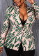 Women Autumn Printed Blazer